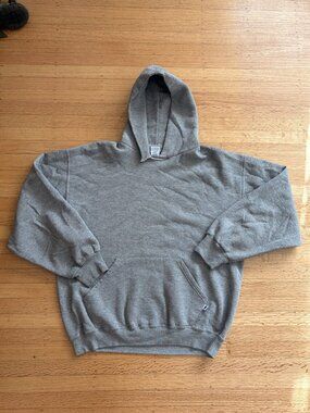 Russell Athletic Pullover Hoodie Heather Grey L